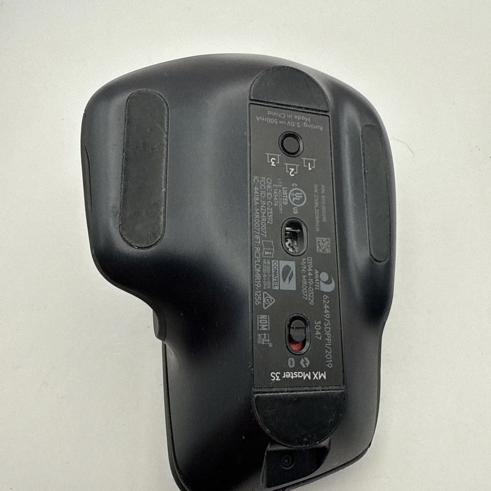 Logitech MX Master 3 for Mac Wireless Bluetooth Optical Mouse Black Scroll Wheel